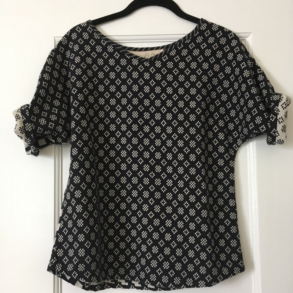 Ace & Jig Blackstone slip Tee Size XS